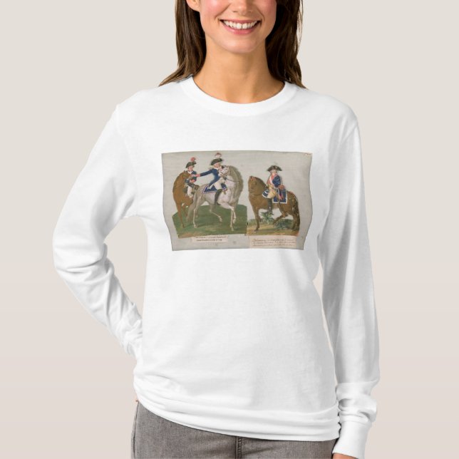 Camiseta Comandante del ejército y un oficial (Anverso)