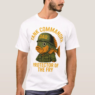Camiseta Comandante del tanque Papá - Funny Día del Padre C
