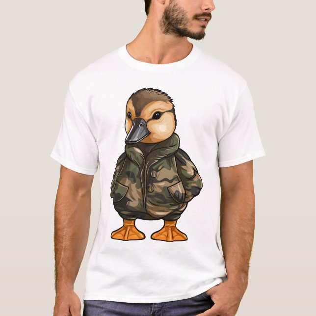 Camiseta Comandante Duck Tee (Anverso)