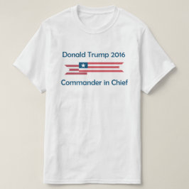 Camiseta Comandante en Jefe de Donald Trump 2016