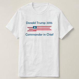Camiseta Comandante en Jefe de Donald Trump 2016