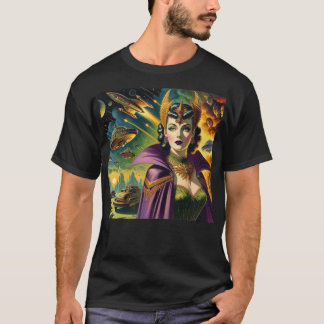 Camiseta Comandante Espacial Retro 