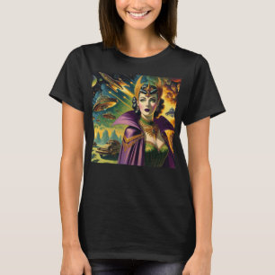 Camiseta Comandante Espacial Retro