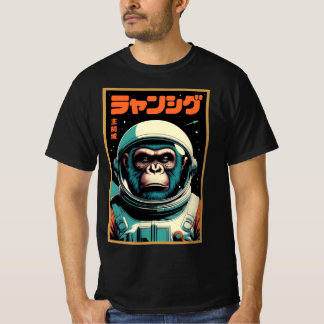 Camiseta Comandante Simio – Explorador Espacial Retro Futur