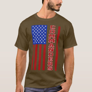 Camiseta Comandantes de fútbol