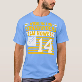 Camiseta Comandantes de Washington Howell 14 Bandera Estado
