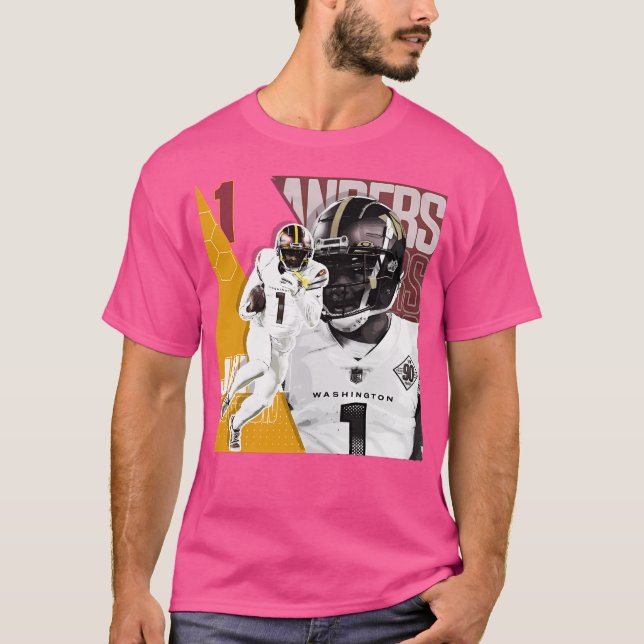 Camiseta Comandantes del Poster de Papel de Fútbol Jahan Do (Anverso)