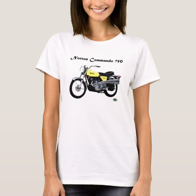 Camiseta Comando 750 de Norton (Anverso)