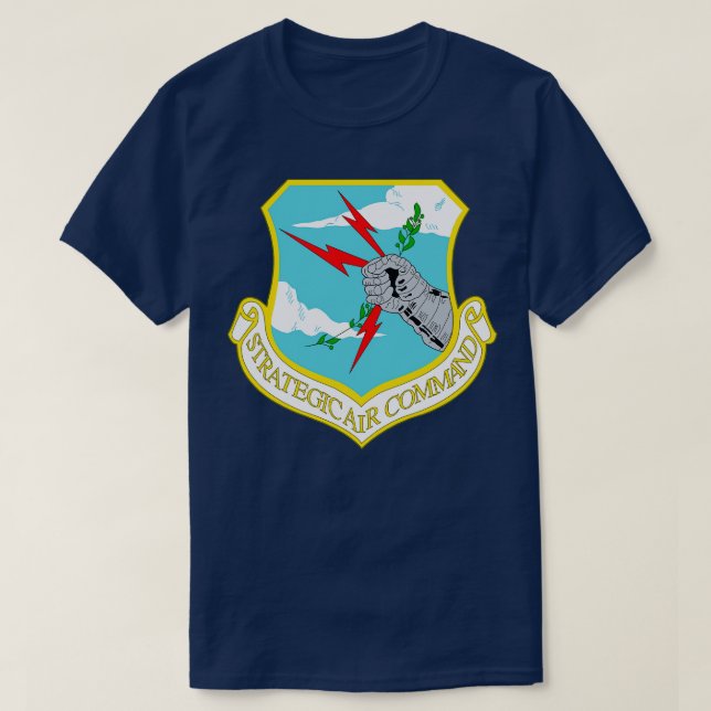 Camiseta Comando aéreo estratégico (Diseño del anverso)