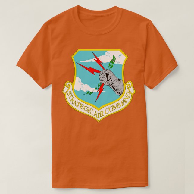 Camiseta Comando aéreo estratégico (Diseño del anverso)