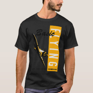 Camiseta Comando básico de entrenamiento aéreo de vuelo de