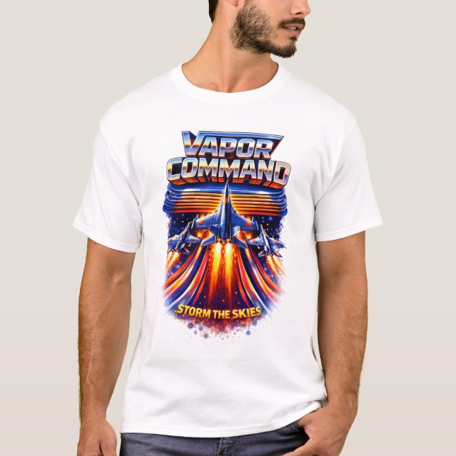 Camiseta Comando de Vapor (Anverso)