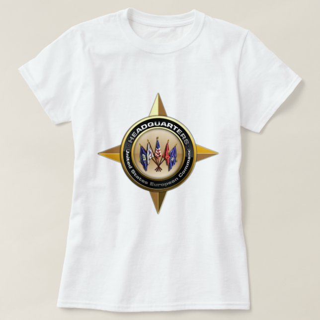 Camiseta Comando del europeo de Estados Unidos (Diseño del anverso)