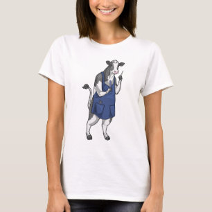Camiseta Comb. de tijeras de peluquero de vaca