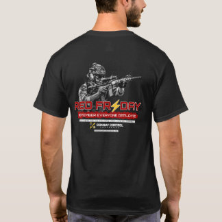 Camiseta Combat Control. RED Friday. Wear Red. 