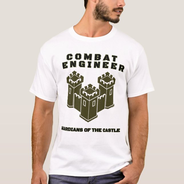 Camiseta Combat Engineer Castle Guardians T‑Shirt (Anverso)
