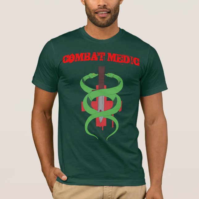 Camiseta Combat Medic Full Color (Anverso)