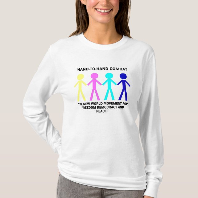 CAMISETA COMBATE DE MANO... (Anverso)