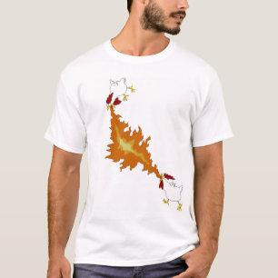 Camiseta combate del gallo