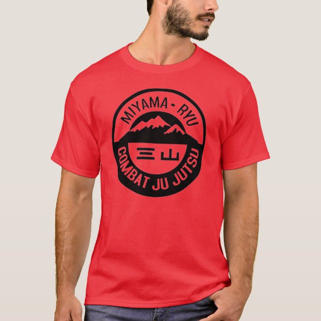 Camiseta Combate Ju Jutsu de Miyama Ryu (Anverso)