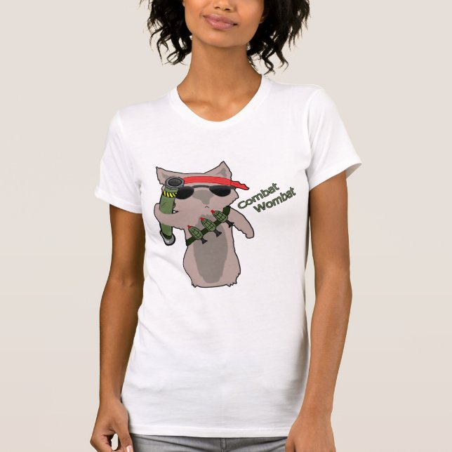Camiseta Combate Wombat (Anverso)