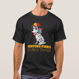 Camiseta Combatiendo incendios con guerreros furtivos