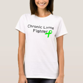 Camiseta Combatiente crónico de Lyme