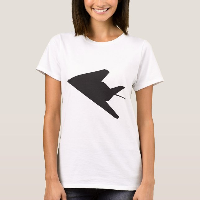 Camiseta Combatiente de la cautela F-117 (Anverso)