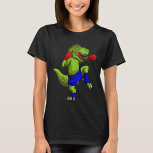 Camiseta Combatiente de Muay Thai Mma T-rex Arte Marcial Mi