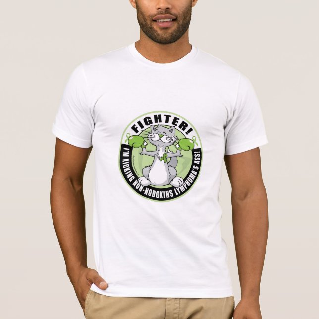Camiseta Combatiente del linfoma de Non-Hodgkins (Anverso)