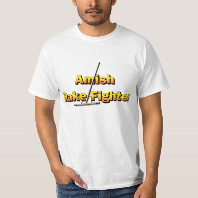 Camiseta Combatiente del rastrillo de Amish (Anverso)