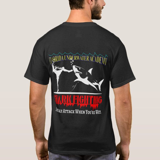 Camiseta Combatiente del tiburón (Reverso)