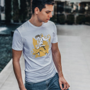 Camiseta Combatiente japonés Anime Ninja