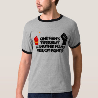 Camiseta Combatiente/terrorista de la libertad
