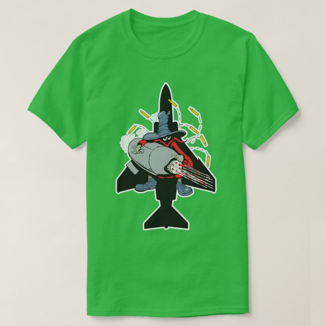 Camiseta Combatientes armados de F4E Phantom II 366ª TFW  (Diseño del anverso)
