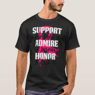 Camiseta Combatientes de apoyo admiran a sobrevivientes que