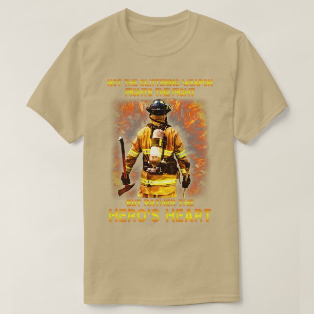 CAMISETA COMBATIENTES DE FUEGO (Diseño del anverso)