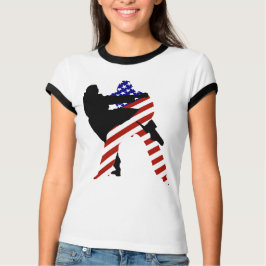 Camiseta Combatientes de judo de Estados Unidos