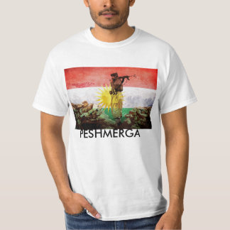 Camiseta COMBATIENTES KURDOS de la LIBERTAD de Peshmerga