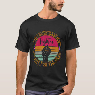 Camiseta Combatientes Retro De Conciencia Sobre El Cáncer Y