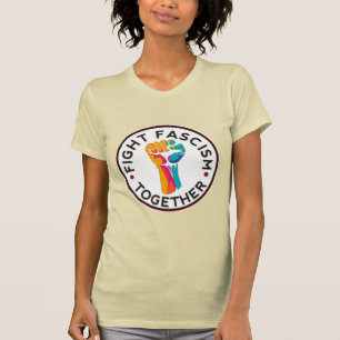 Camiseta Combatir juntos el fascismo