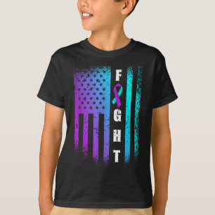 Camiseta Combatir la conciencia sobre la prevención del sui