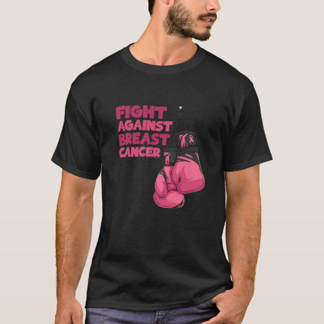 Camiseta Combatir la sensibilización sobre el cáncer de mam (Anverso)
