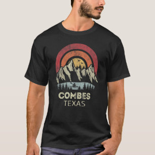 Camiseta Combes Texas Mountain Sunset Sunrise Kayak