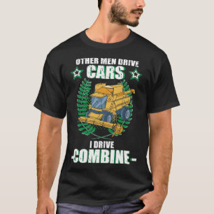 Camiseta Combina la participación de agricultores de cosech