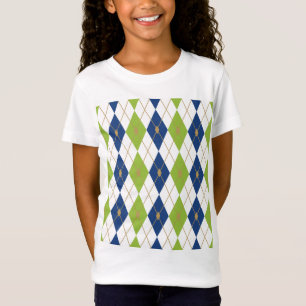 Camiseta Combinación de colores Rhombus 4