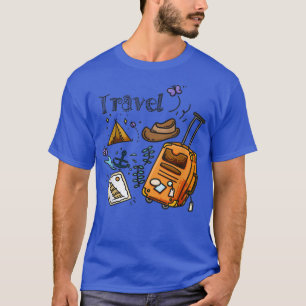 Camiseta Combinación de viajes de aventura 