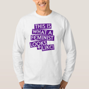 Camiseta Combinado - feminista/Bien-Se comportó a mujeres