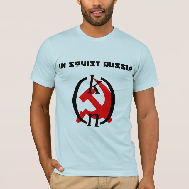 Camiseta Combinatoria de Rusia soviética (Anverso)