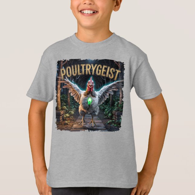 Camiseta Combo Fotográfico de Poultrygeist Funny (Anverso)